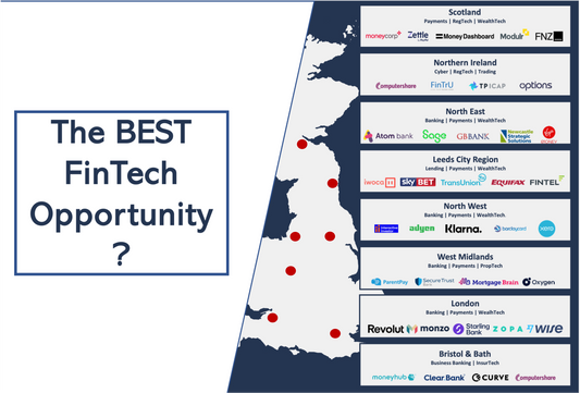 Location, Location, Location, Where is The BEST Opportunity for FinTech in the UK?